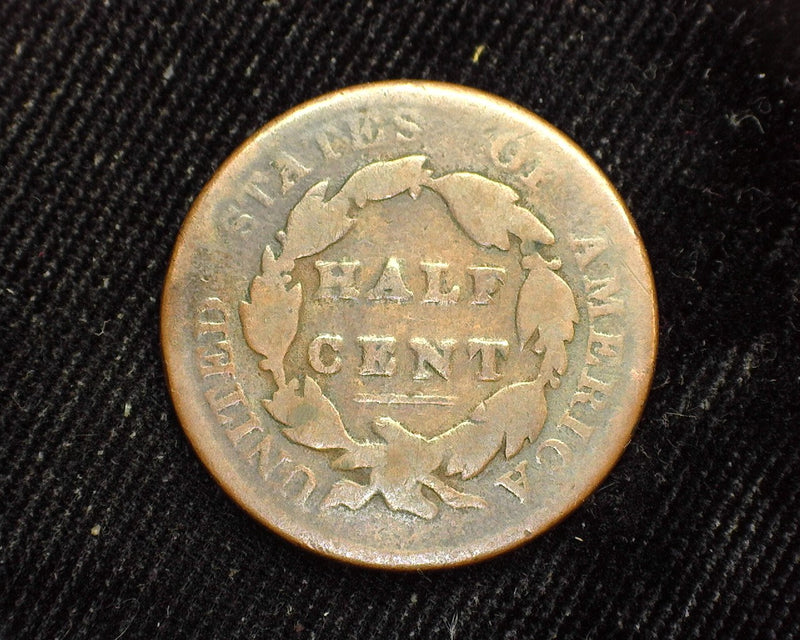 1829 Classic Head Half Cent G - US Coin