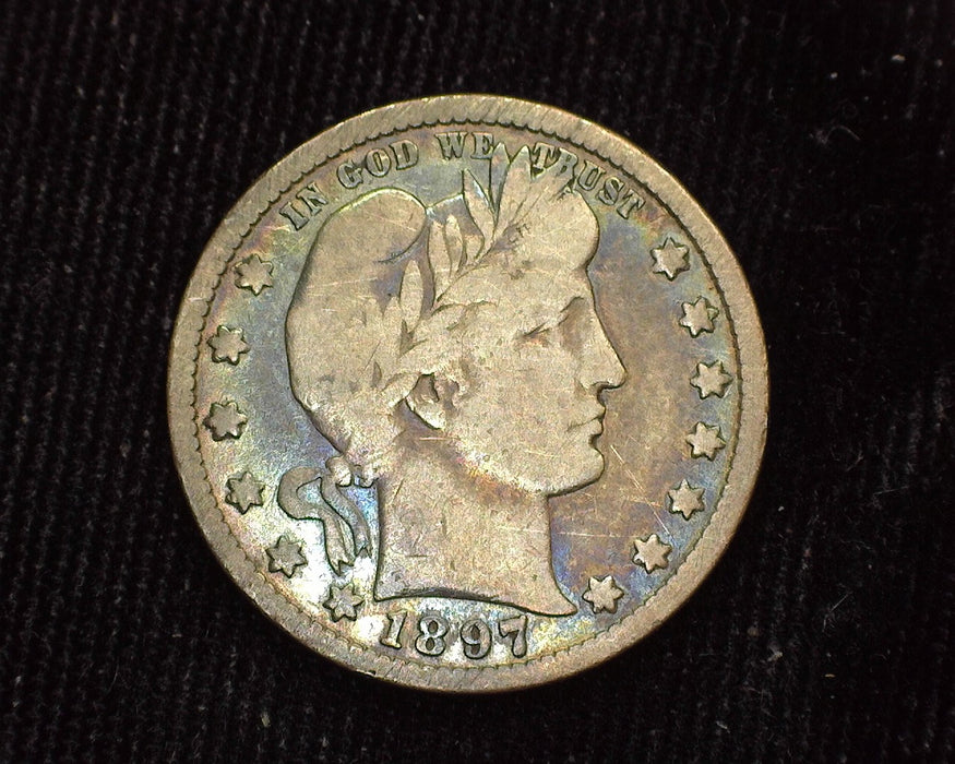 1897 O Barber Quarter VG/F - US Coin