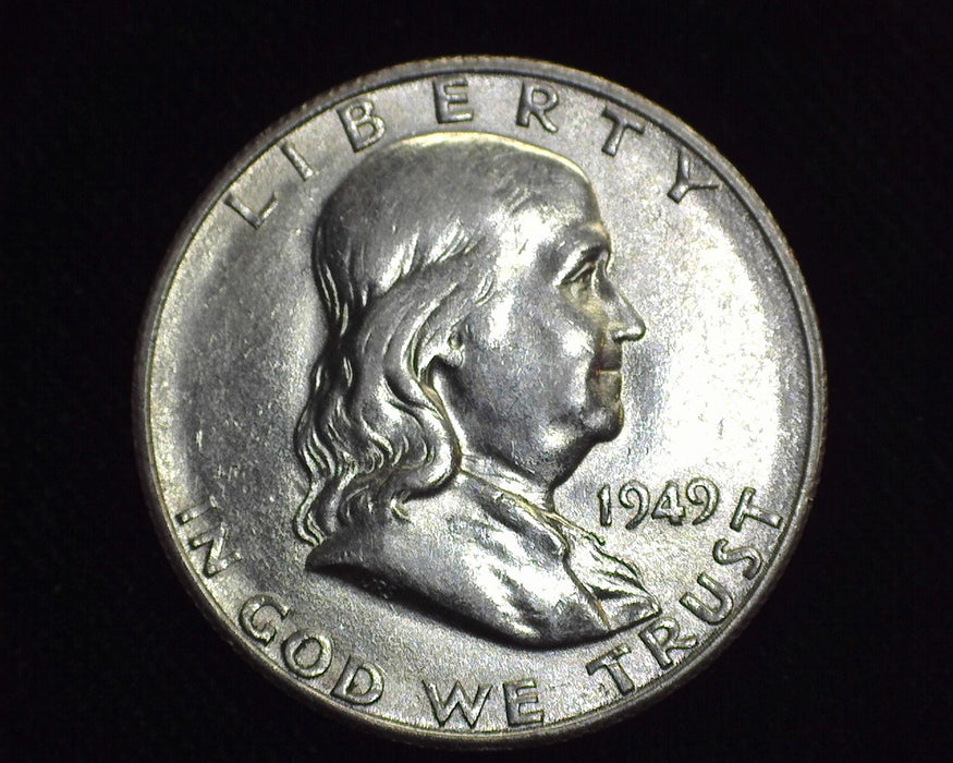 1949 S Franklin Half Dollar AU - US Coin