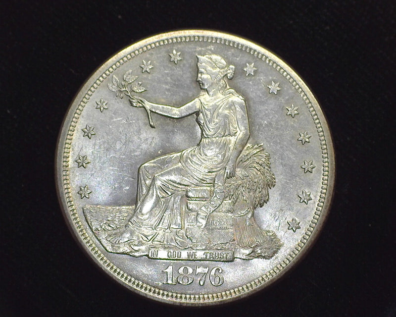 1876 S Trade Dollar BU - US Coin