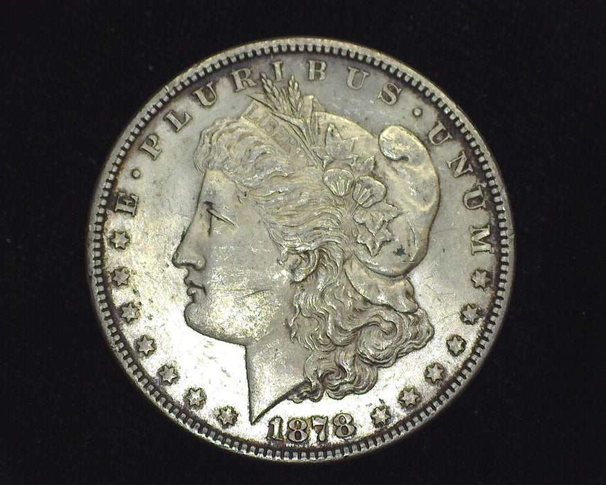1878 7/8 F Morgan Dollar UNC Strong - US Coin