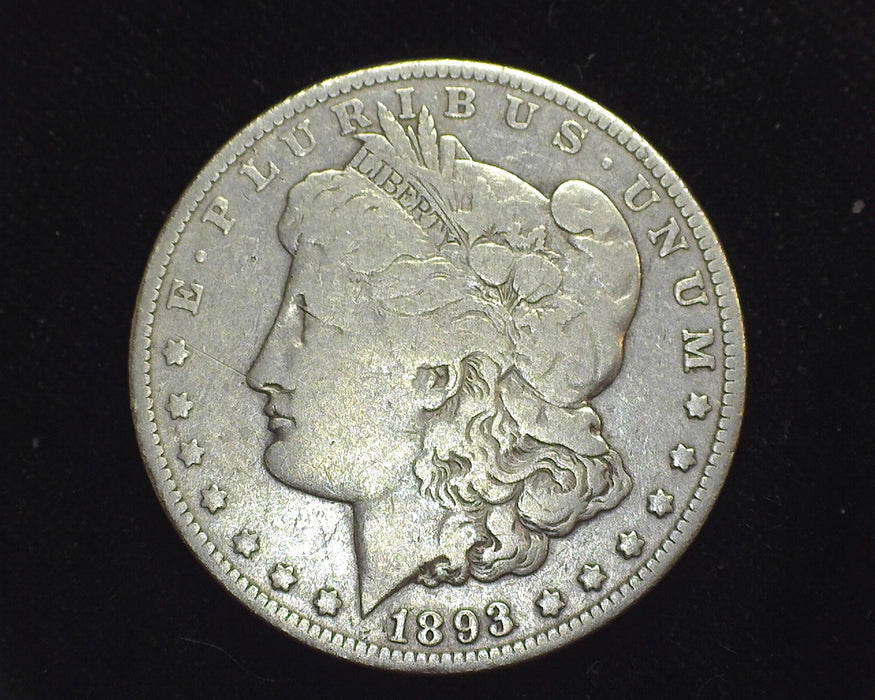 1893 O Morgan Dollar F Lightly cleaned - US Coin