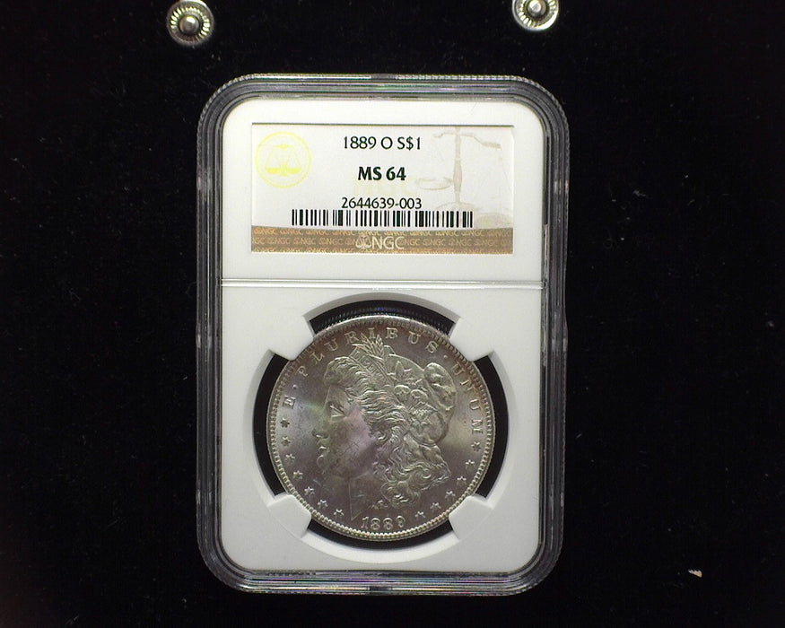 1889 O Morgan Silver Dollar NGC MS 64 - US Coin