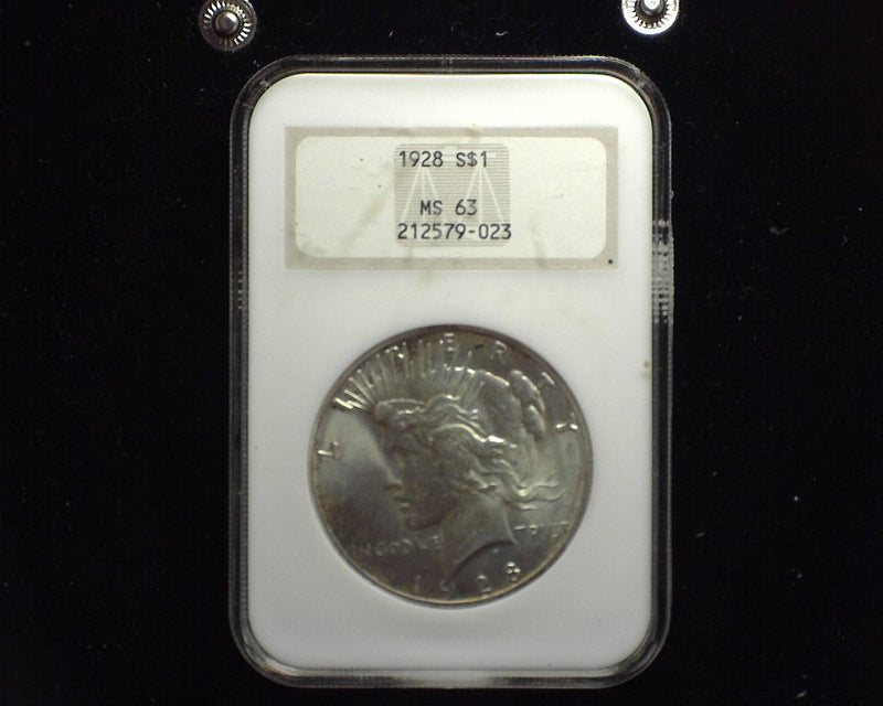 1928 Peace Dollar NGC MS 63 - US Coin