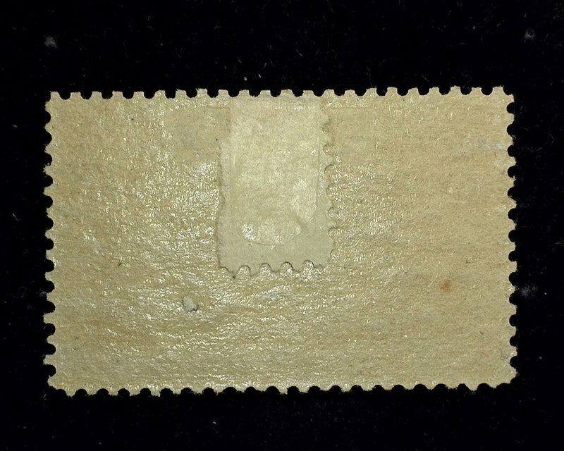 #234 5c Columbian Reperforated at top. Mint VF H - US Stamp