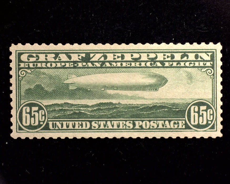 #C13 65c Graf Zeppelin Choice Mint VF/XF NH - US Stamp