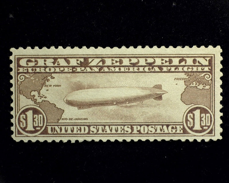 #C14 $1.30 Graf Zeppelin Choice. Mint F/VF NH - US Stamp