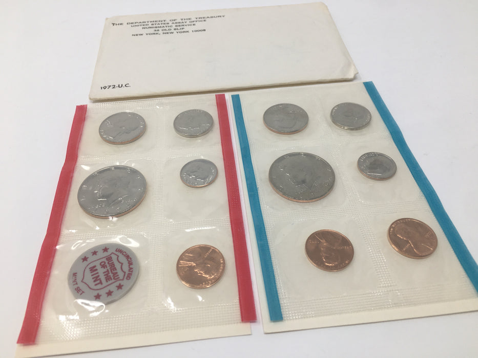 1973 P & D US Mint Uncirculated Coin Set