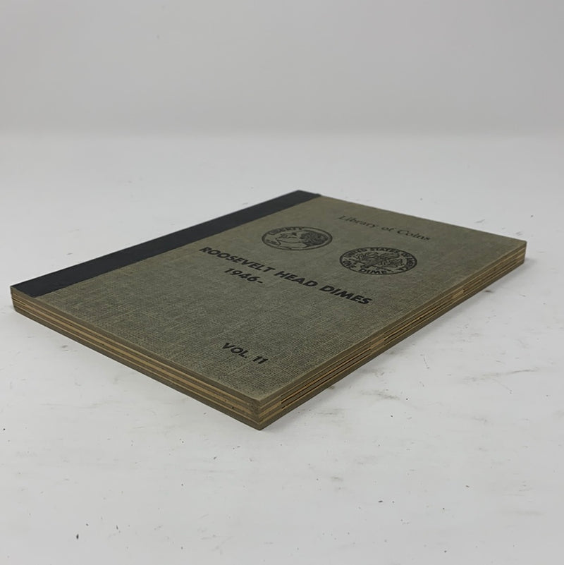 Library of Coins Vol 11 Roosevelt Head Dimes Coin Album-Used