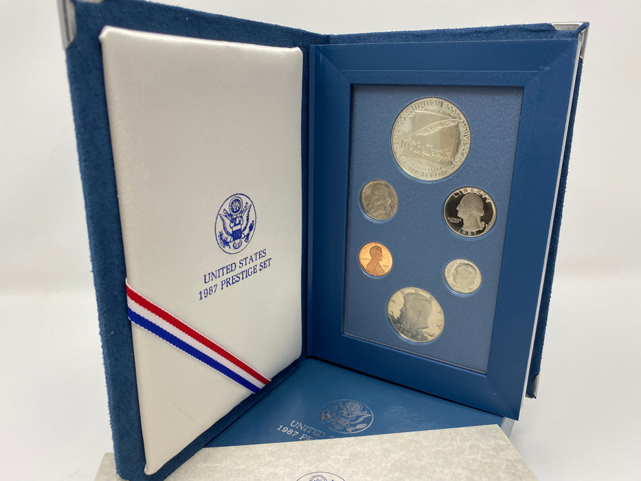 1987 US Constitution Coins with Box & COA - US Coin