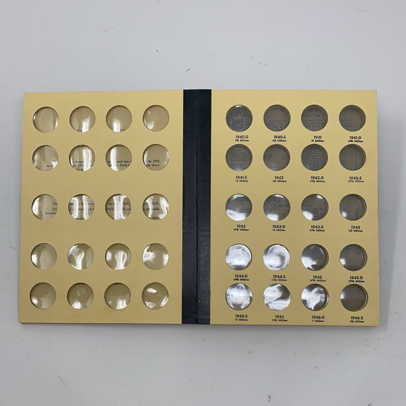 Library of Coins Vol 15 Washington Quarters Coin Album-Used