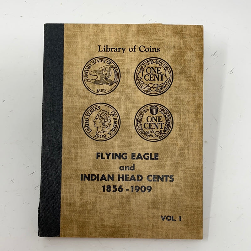 Library of Coins Vol 1 Flying Eagle/Indian Head Coin Album-Used