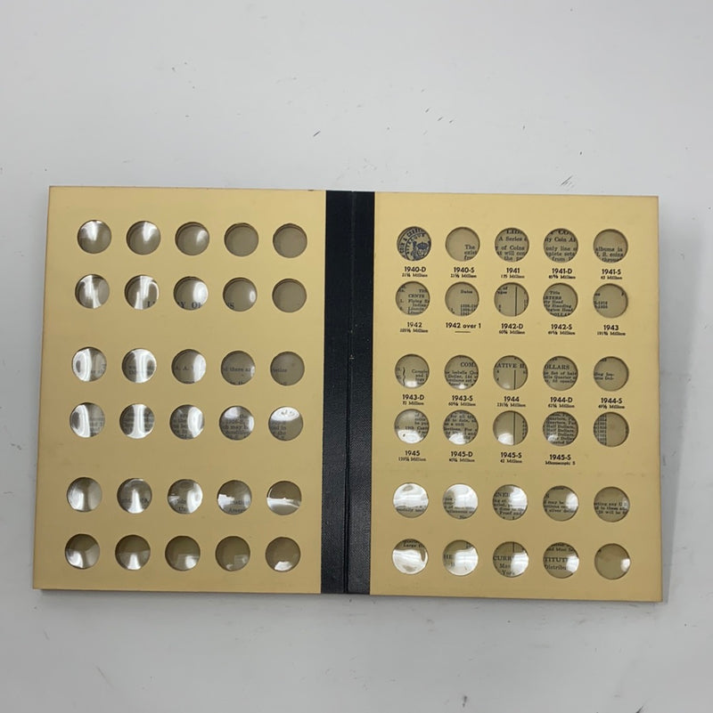 Library of Coins Vol 10 Mercury Head Dimes Coin Album-Used