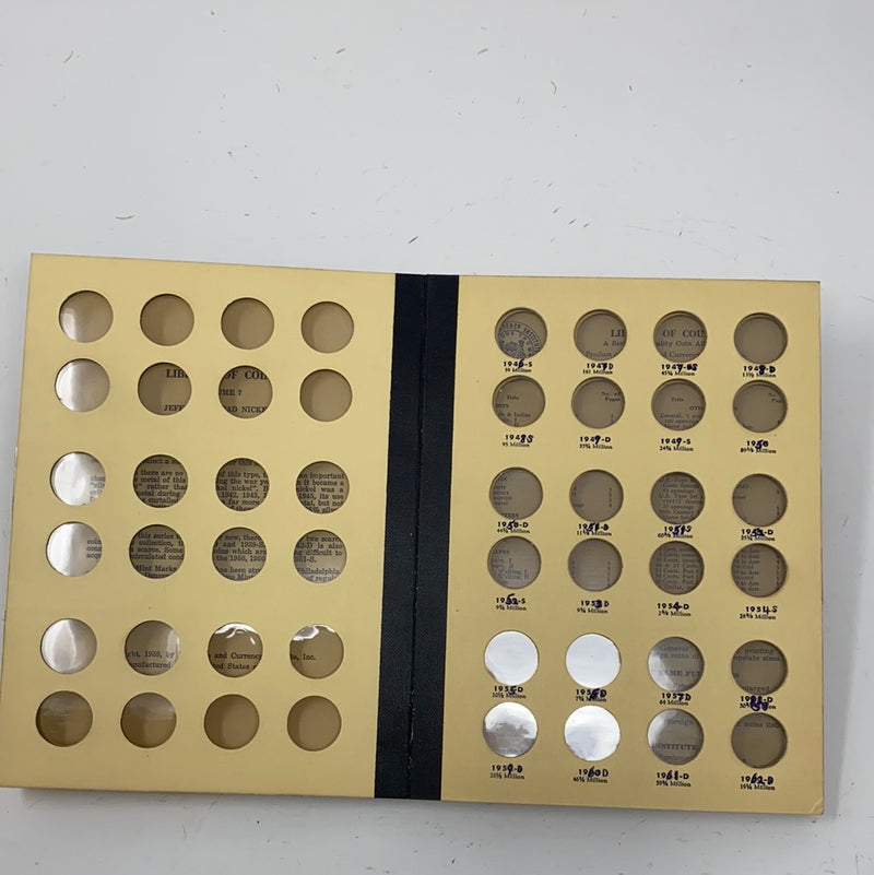 Library of Coins Vol 7 Jefferson Head Nickels Coin Album-Used