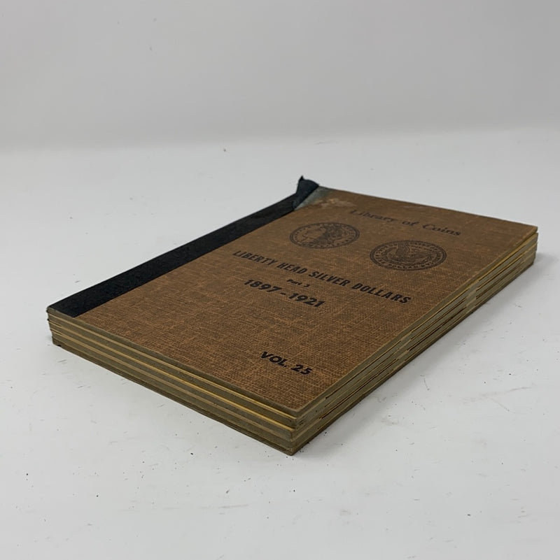 Library of Coins Vol 25 Morgan Silver Dollars Part 3 Coin Album-Used