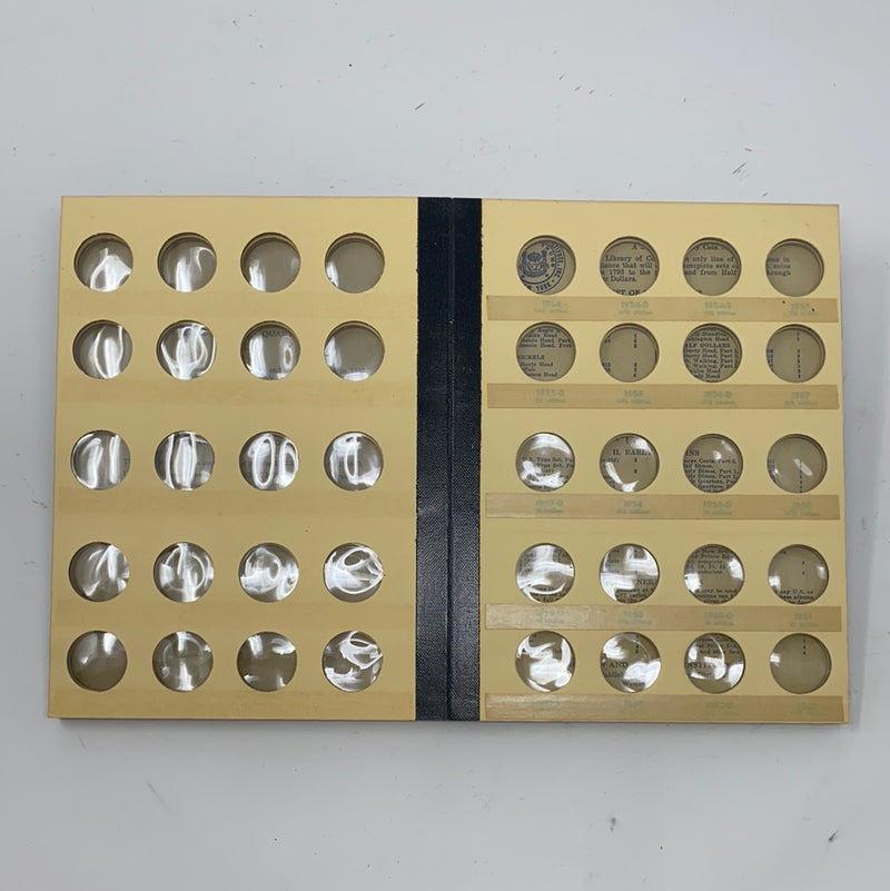 Library of Coins Vol 15 Washington Quarters Coin Album-Used