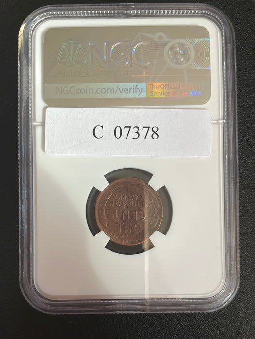 1918 S Lincoln Wheat Penny/Cent NGC UNC Details Cleaned - US Coin