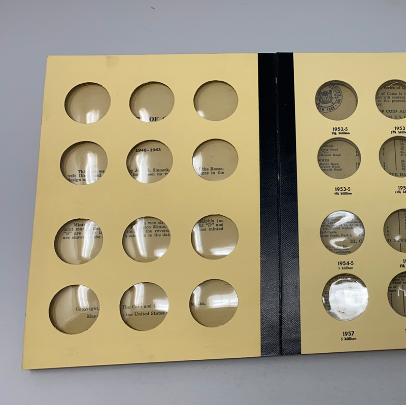 Library of Coins Vol 21 Franklin Half Dollars Coin Album-Used
