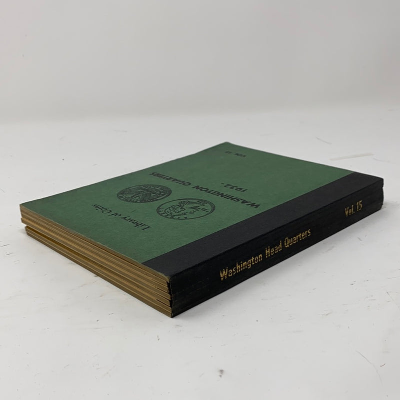 Library of Coins Vol 15 Washington Quarters Coin Album-Used