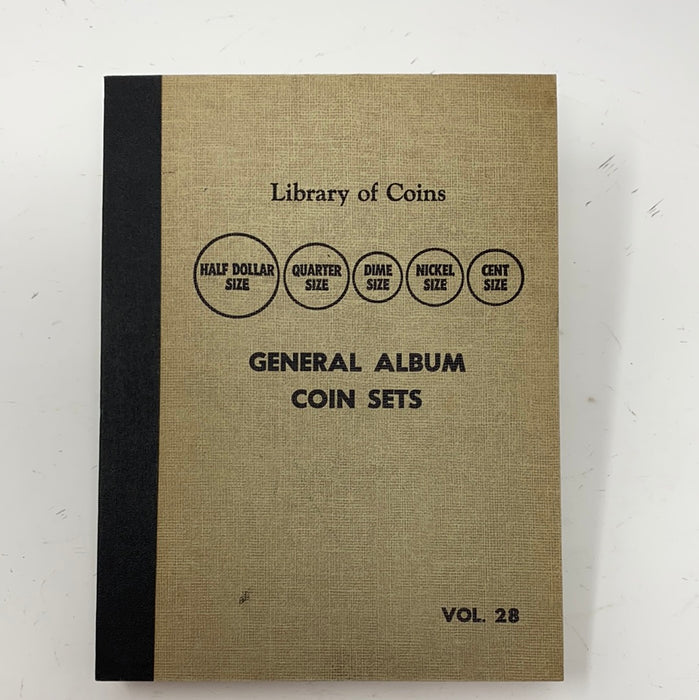 Library of Coins Vol 28 General Sets Coin Album-Used
