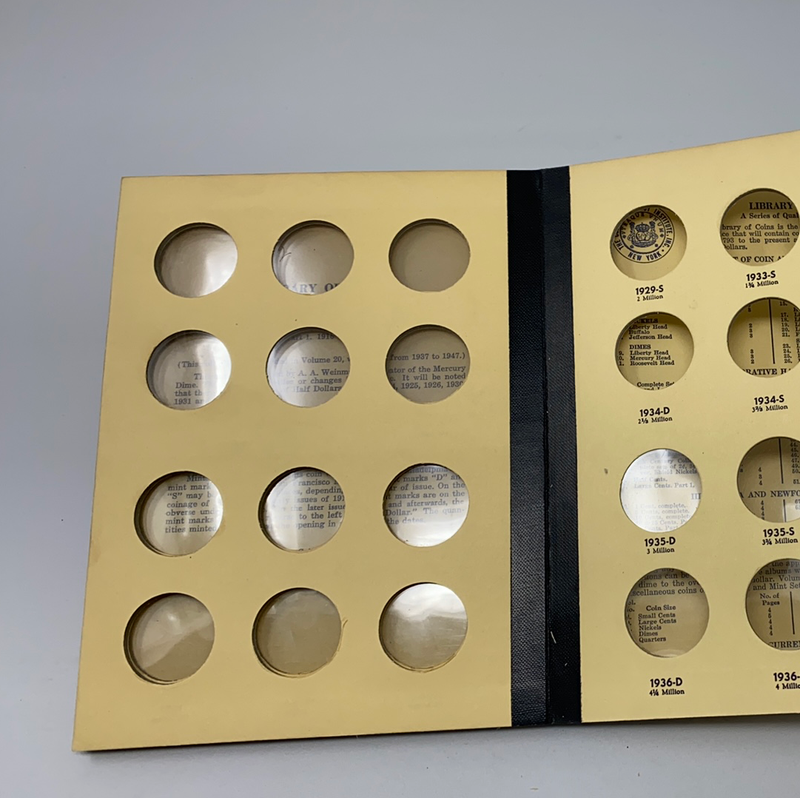 Library of Coins Vol 19 Liberty Walking Half Dollars P1 Coin Album-Used