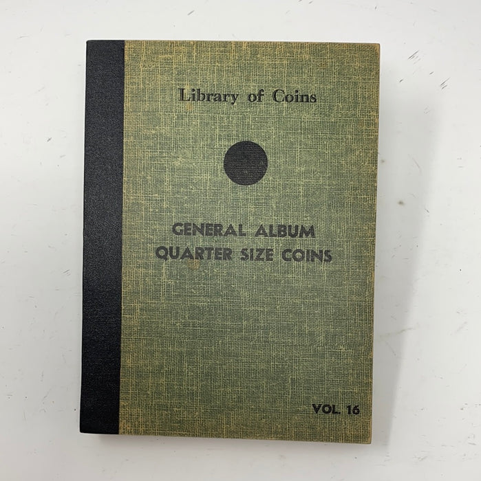Library of Coins Vol 14 General Quarters Coin Album-Used