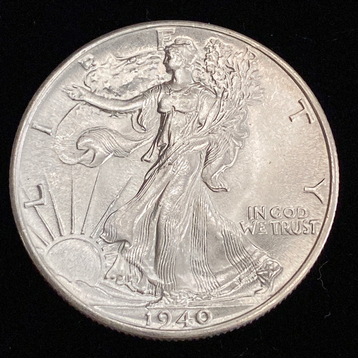 1940 Walking Liberty Half Dollar BU MS65 - US Coin