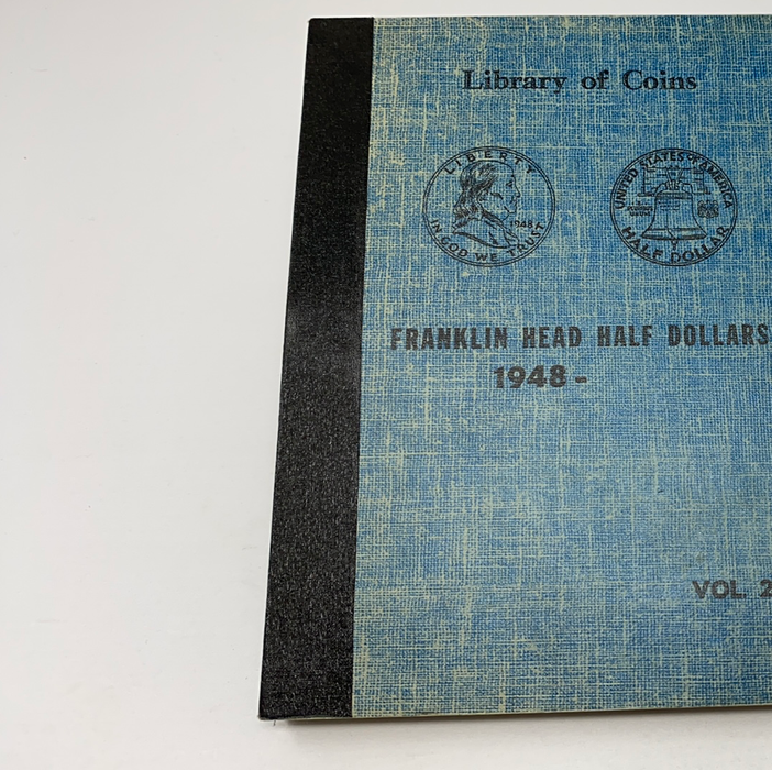 Library of Coins Vol 21 Franklin Half Dollars Coin Album-Used