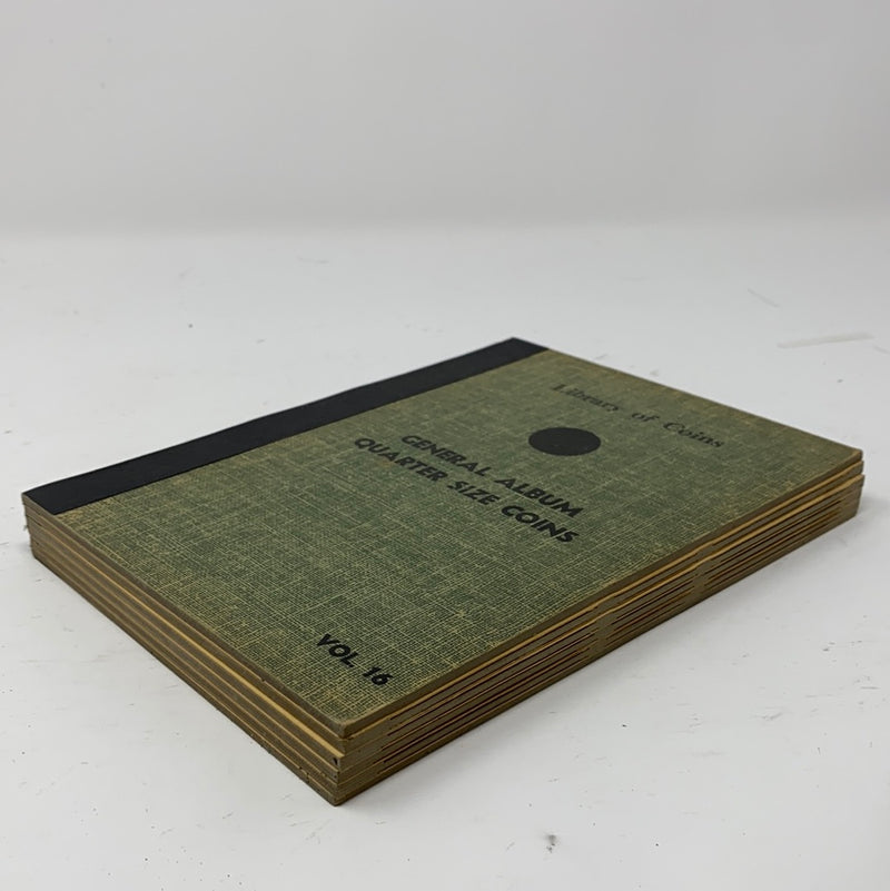 Library of Coins Vol 14 General Quarters Coin Album-Used