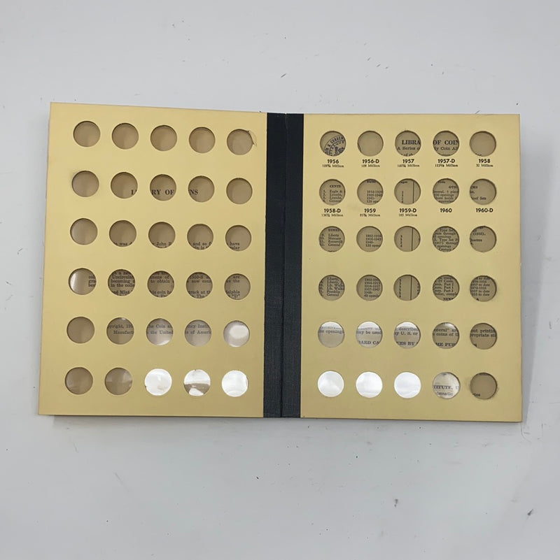 Library of Coins Vol 11 Roosevelt Head Dimes Coin Album-Used