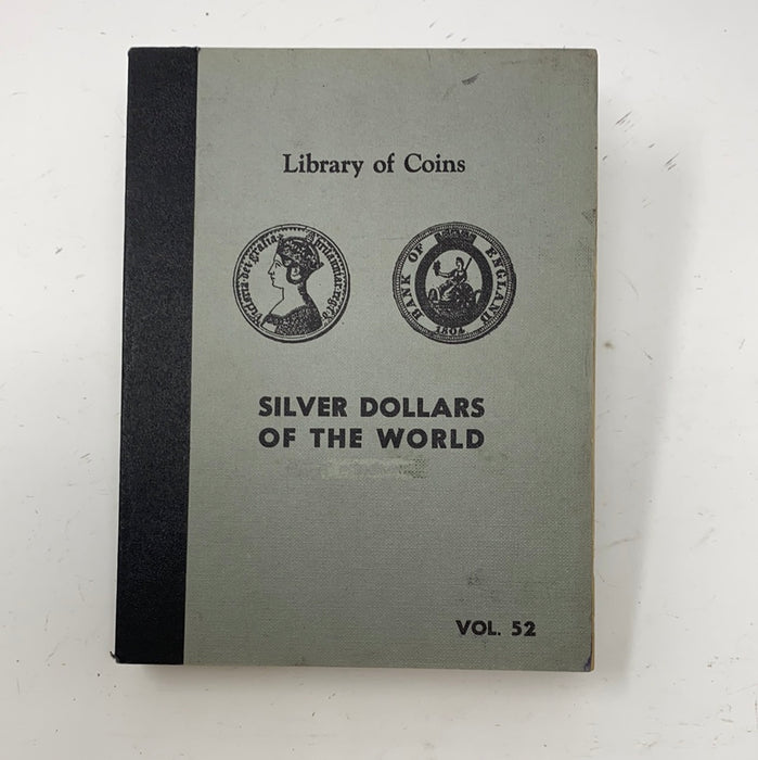 Library of Coins Vol 52 Silver Dollars of the World Coin Album-Used