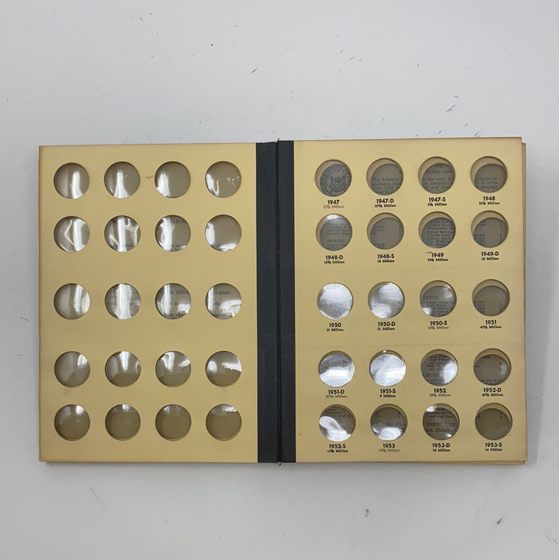 Library of Coins Vol 15 Washington Quarters Coin Album-Used