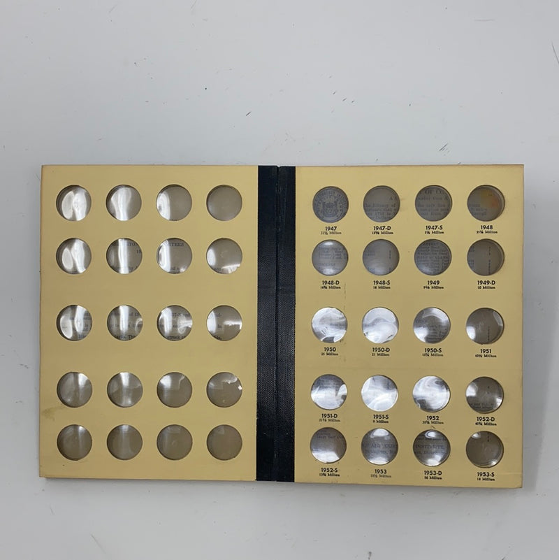 Library of Coins Vol 15 Washington Quarters Coin Album-Used