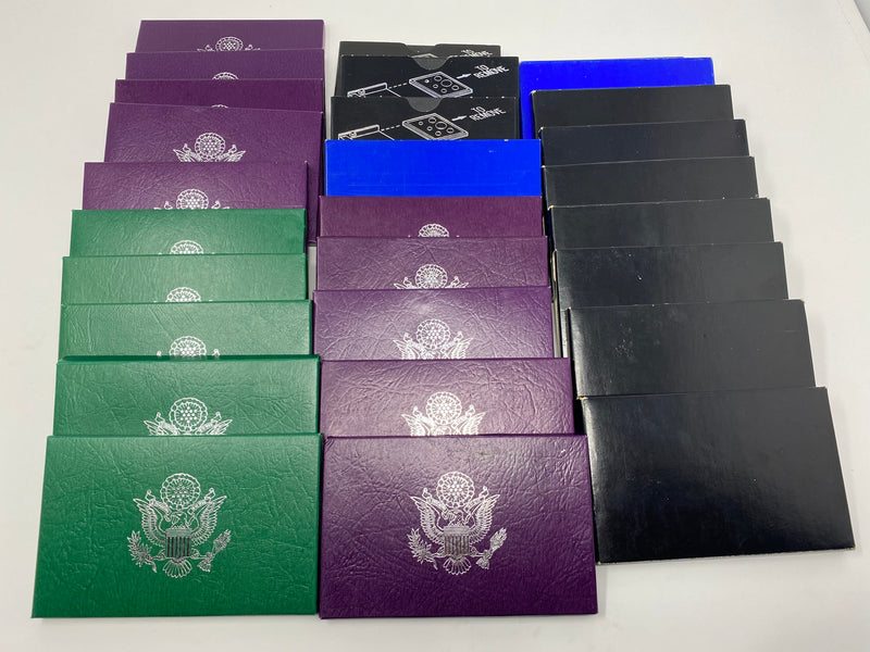 1971-1998 S (28) US Mint Proof Sets