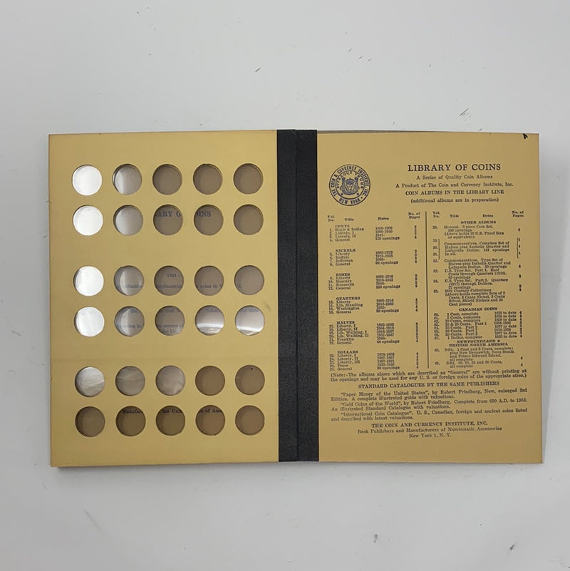 Library of Coins Vol 3 Lincoln Cents Part 2 Coin Album-Used
