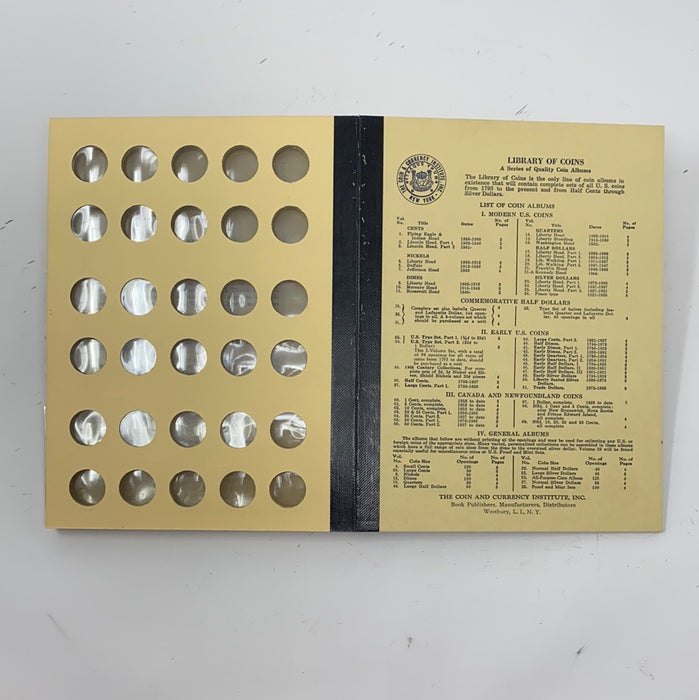 Library of Coins Vol 3 Lincoln Cents Part 2 Coin Album-Used