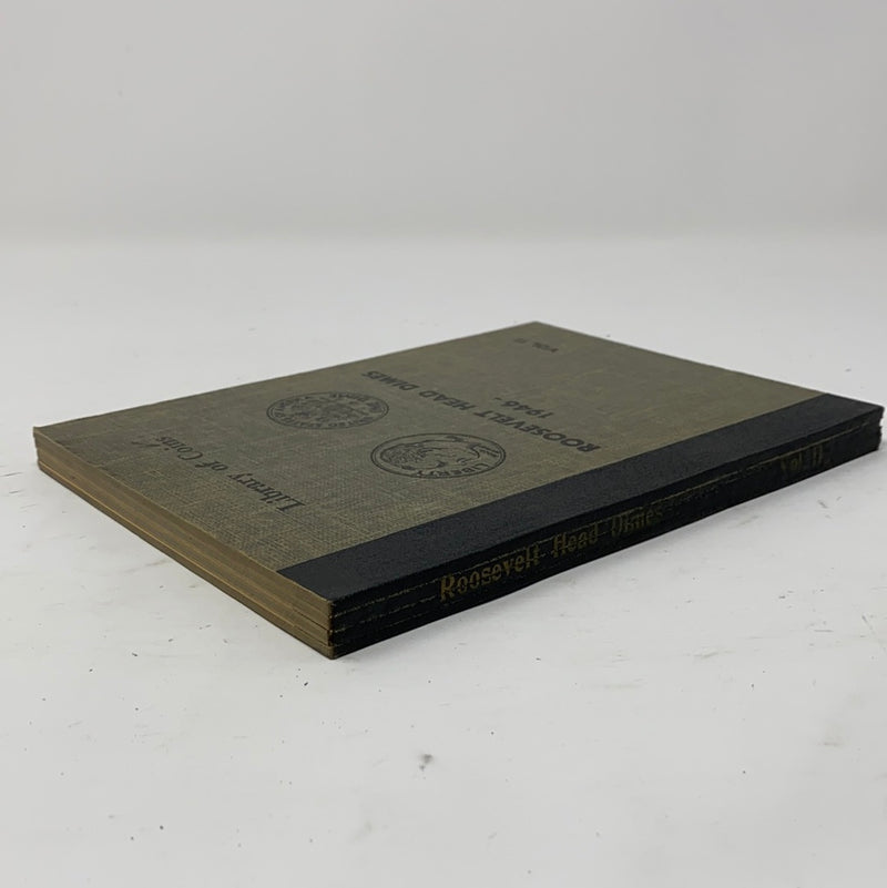 Library of Coins Vol 11 Roosevelt Head Dimes Coin Album-Used