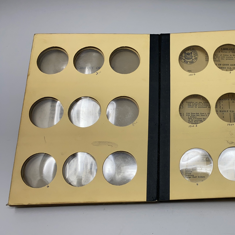 Library of Coins Vol 27 General Dollar Size Coins Album-Used