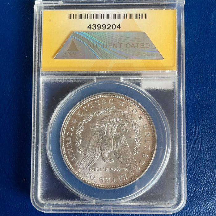 1886 Morgan Silver Dollar ANACS MS-63 - US Coin