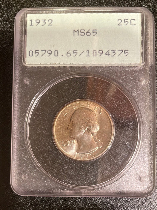 1932 Washington Quarter PCGS MS65 - US Coin