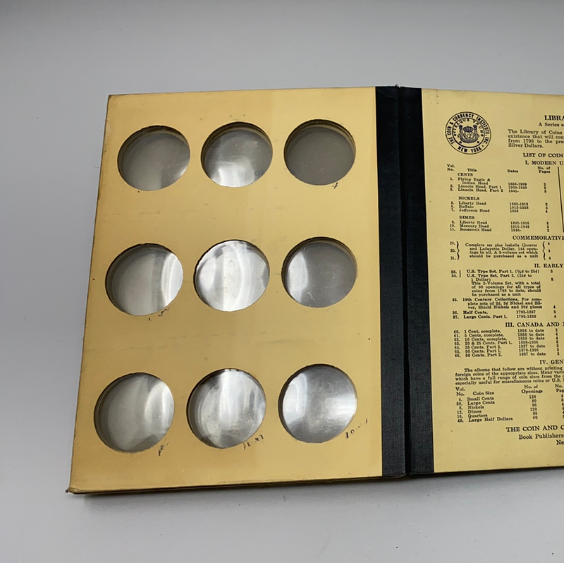 Library of Coins Vol 27 General Dollar Size Coins Album-Used