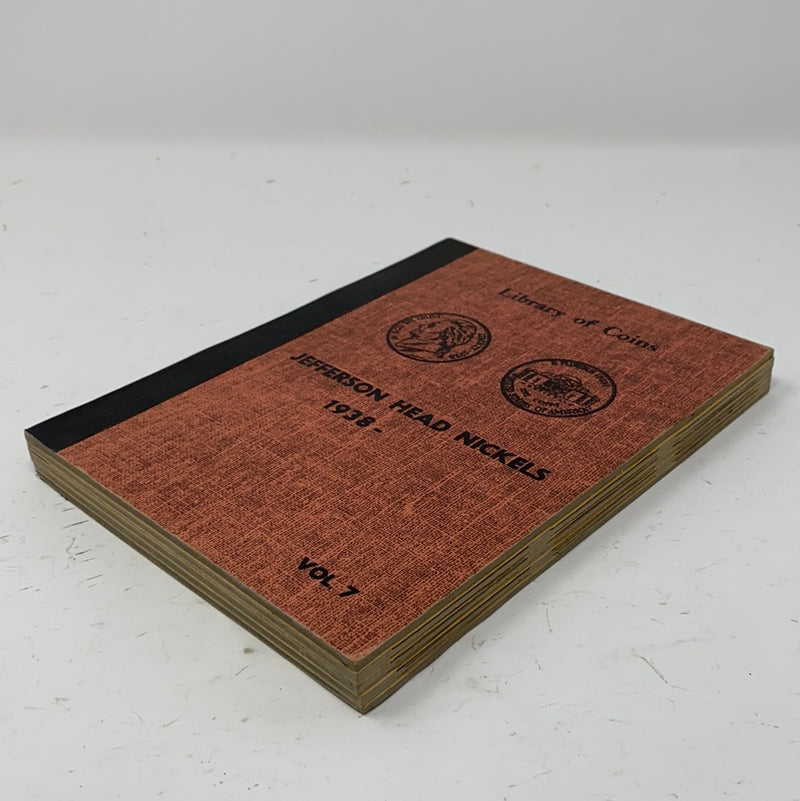 Library of Coins Vol 7 Jefferson Head Nickels Coin Album-Used