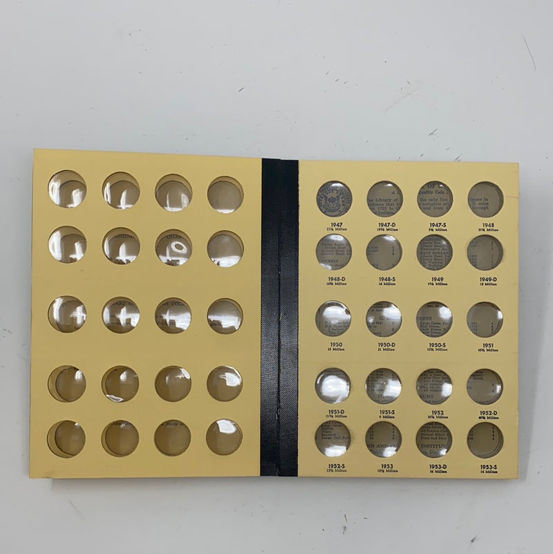 Library of Coins Vol 15 Washington Quarters Coin Album-Used
