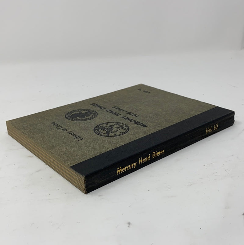Library of Coins Vol 10 Mercury Head Dimes Coin Album-Used