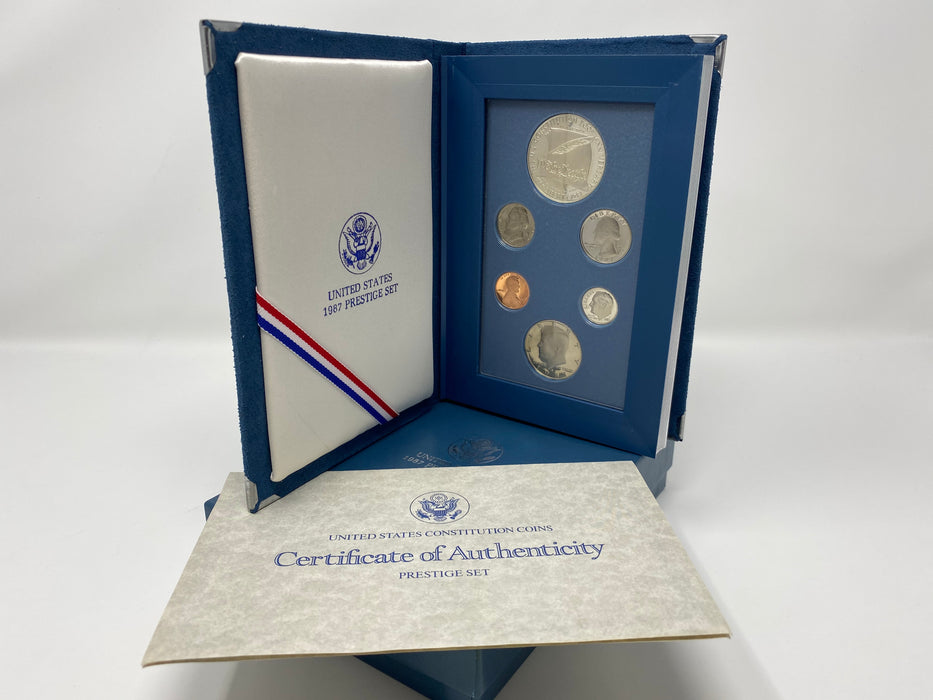 1987 US Constitution Coins with Box & COA - US Coin