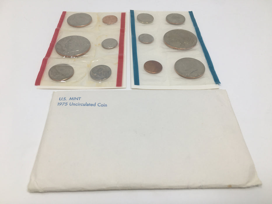 1975 P & D US Mint Uncirculated Coin Set