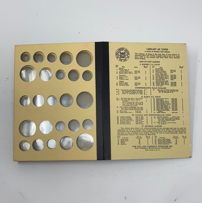 Library of Coins Vol 28 General Sets Coin Album-Used