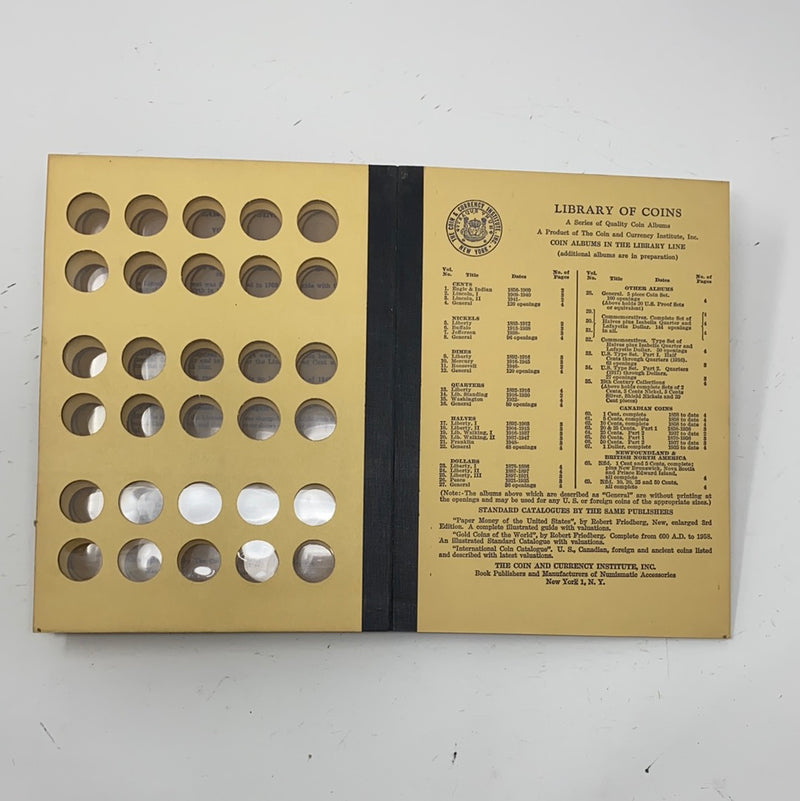 Library of Coins Vol 2 Lincoln Cents Part 1 Coin Album-Used