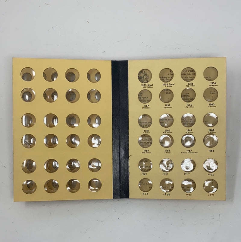 Library of Coins Vol 61 Canada 5 Cents Coin Album-Used