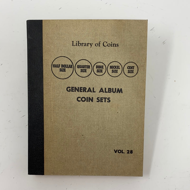 Library of Coins Vol 28 General Sets Coin Album-Used